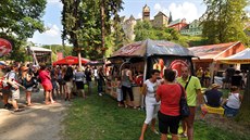 Atmosféra na festivalu Kryštof Kemp v Lokti (26. července 2014)