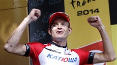 DRUHÝ ÚSPĚCH. Norský cyklista Alexander Kristoff vyhrál druhý hromadný dojezd...