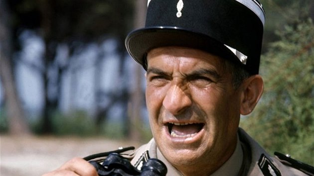 Louis de Funès ve filmu Četník ze Saint Tropez (1964)