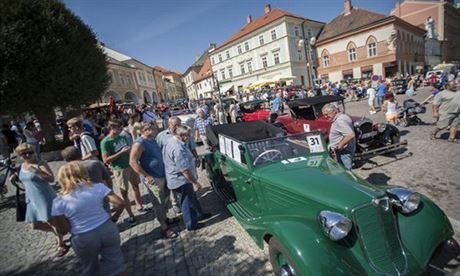 Veterány budou moci obdivovat návtvníci a obyvatelé Kutné Hory bhem celého...