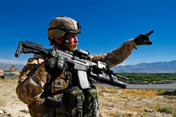 Čeští vojáci chrání základnu Bagrám v Afghánistánu