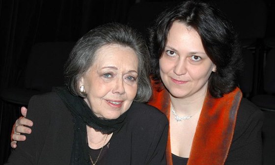 Jiřina Jirásková s autorkou knihy