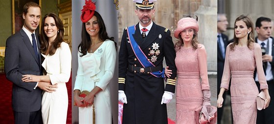 Vévodkyn z Cambridge Kate i panlská královna Letizia rády recyklují své...