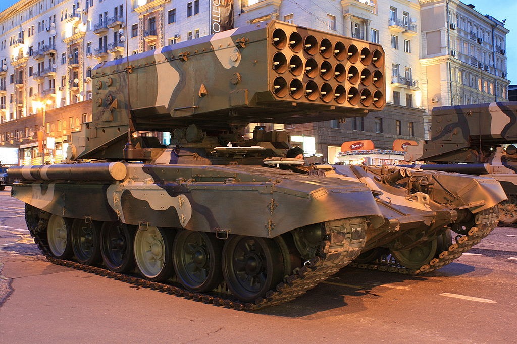 TOS-1A Solncepjek na p�ehlídce v roce 2010