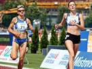 esko-finská Kristiina Mäki dobíhá do cíle závodu na 1 500 metr na MR v...
