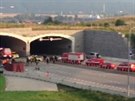 Nehoda u Cholupického tunelu