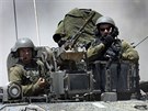 Izraeltí vojáci se stahují z Pásma Gazy (4. srpna 2014)