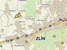 Silnice mezi Teovicemi a Sazovicemi na Zlínsku byla po nehod nkolik hodin...