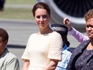 Manelka prince Williama Kate na návtv alamounových ostrov (18. záí 2012)
