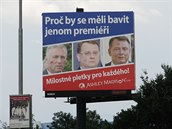 Billboard s bývalými premiéry