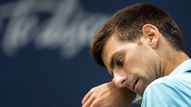 Novak Djokovi na turnaji v Torontu