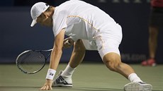 �eský tenista Tomá� Berdych pot�eboval na turnaji v Torontu k postupu více ne�...