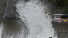 K Japonsku se blíí tajfun (9. srpna 2014).