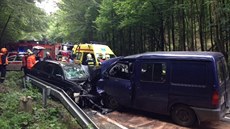 Nehoda u tchovic (9. srpna 2014).