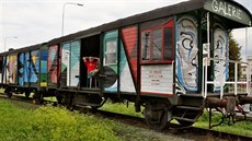 Novou galerii v Teplicích tvo�í dva 60 let staré vagony.