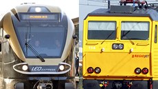 Soukromí elezniní dopravci Leo Express a RegioJet (ilustraní snímek)
