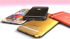 iPhone 6 bude k dispozici v několika barevných provedeních (ilustrační foto)