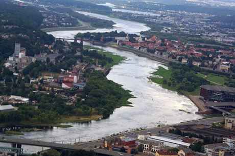 eka Niemen a star msto v Kaunasu