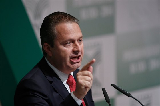 Eduardo Campos na snímku z 6. srpna 2014.
