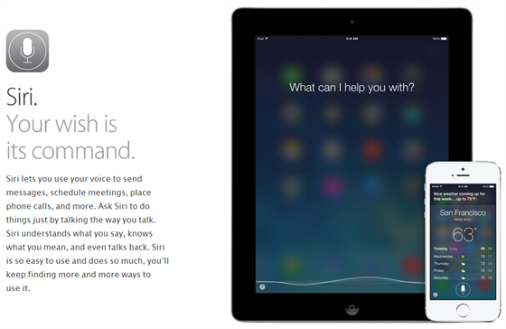 V prezentaci Siri by se mohl brzy objevit i MacBook, nebo iMac.
