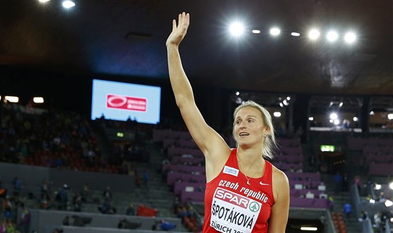 NÁVRAT AMPIONKY. Barbora potáková ve finále otpaek na mistrovství Evropy v...