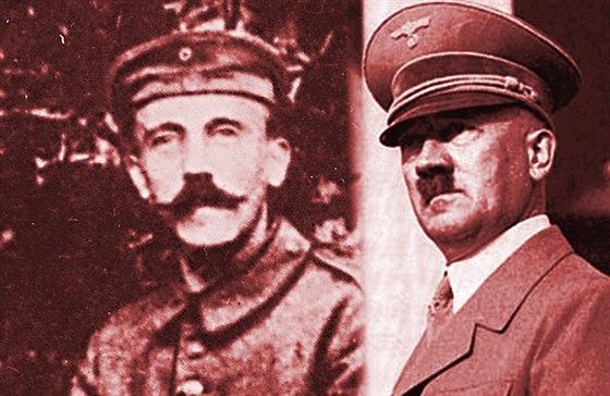 Adolf Hitler nosil za první svtové války velký knír. Piel o nj kvli...