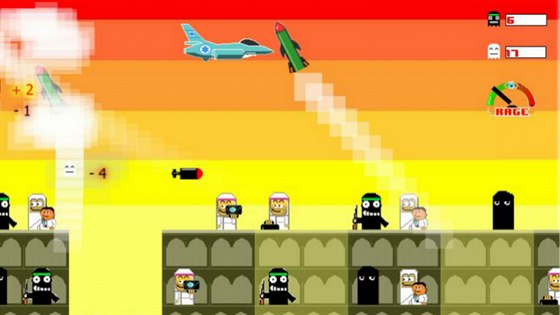 Screenshot ze hry Bomb Gaza