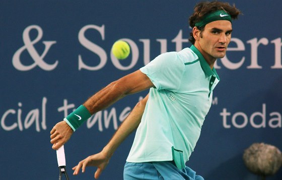 Roger Federer ve tvrtfinále turnaje v Cincinnati