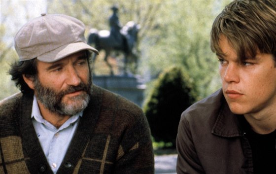 Robin Williams si ve filmu Dobrý Will Hunting zahrál s Mattem Damonem.