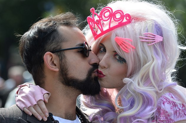 Pochod hrdosti homosexuálů Prague Pride 2014