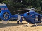 Policisté prohledávali Klánovický les, do akce nasadili také vrtulník s...