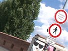 Na praské Kamp je zakázán prjezd cyklistm a vozítkm segway. Dvodem byly...