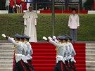 Pape Frantiek navtívil Jiní Koreu (14. srpna 2014)