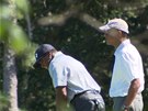 Barack Obama si i letos na Havaji uívá golfu