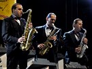 Trutnoff 2014: Saxofonová sekce orchestru Ondej Havelka a jeho Melody Makers
