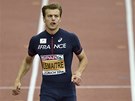 Francouzský sprinter Christophe Lemaitre na ME v Curychu v rozbhu na 100