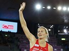 NVRAT AMPIONKY. Barbora potkov ve finle otpaek na mistrovstv Evropy v...