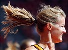 Nizozemská sprinterka Dafne Schippersová spokojená se svým výkone v rozbhu na...