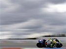 Valentino Rossi v kvalifikaci na Velkou cenu eské republiky