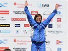 Kateina Hoková na závodu SP ve vodním slalomu v Augsburgu skonila tetí a...