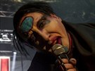 Marilyn Manson vystoupil 12. srpna 2014 ve vyprodané pražské Lucerně.