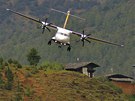 Bhútánská letit patí pro piloty k tm nejnáronjím na svt