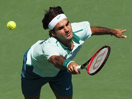 Roger Federer ve finle turnaje v Torontu. 