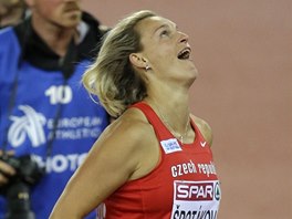 J TO ZVLDLA. Barbora potkov po triumfu na ME v Curychu. 