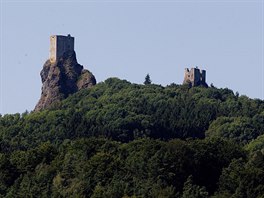 Souasn podoba nejznmj dominanty eskho rje - hradu Trosky.