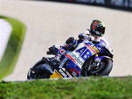 Karel Abraham na trati Velk ceny Brna silninch motocykl ve td MotoGP