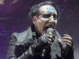 Marilyn Manson vystoupil 12. srpna 2014 ve vyprodan� pra�sk� Lucern�.