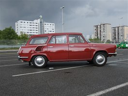 Prototyp kombi Škoda 1000 MB při oslavách 50. výročí na srazu v Mladé Boleslavi