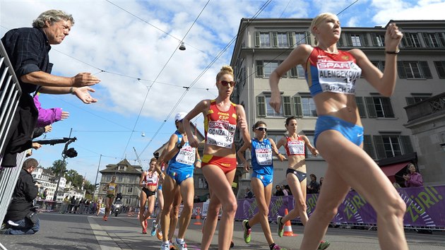 Chodecký závod na 20 kilometr en na ME atlet v Curychu