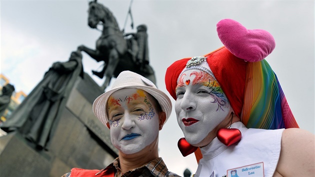 Pochod hrdosti homosexuál Prague Pride 2014